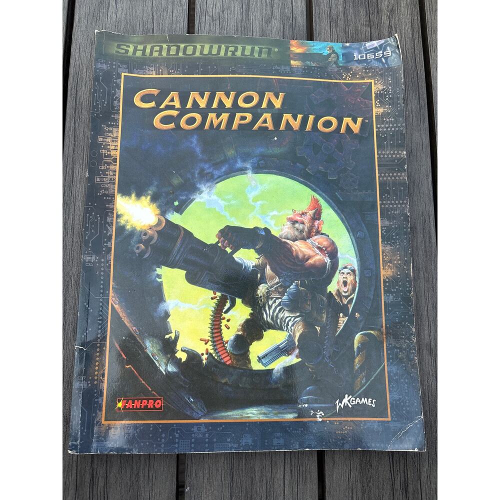 Shadowrun Cannon Companion #7908 Softcover RPG Sourcebook FASA Corp 2000